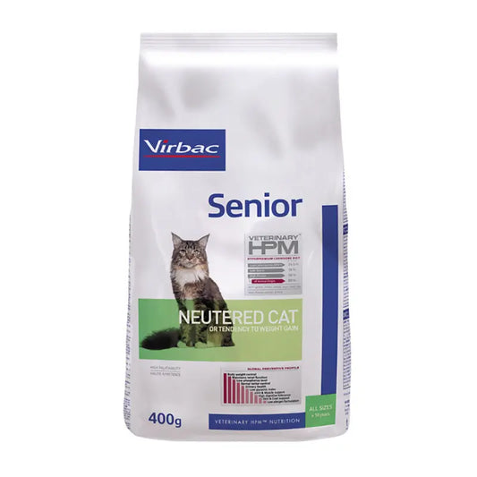 Virbac Hpm Feline Senior Neutered 400 g, cat food