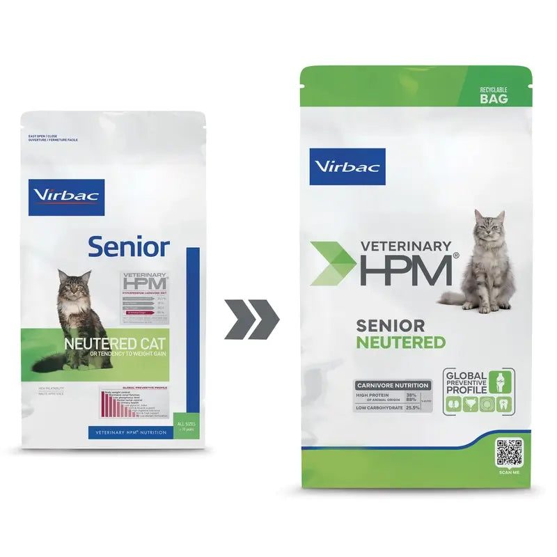 Virbac Hpm Senior Neutered Cat 7 Kg, cat food