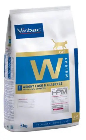 Virbac Hpm Feline Weight Loss Diabetes W1 3Kg, cat food