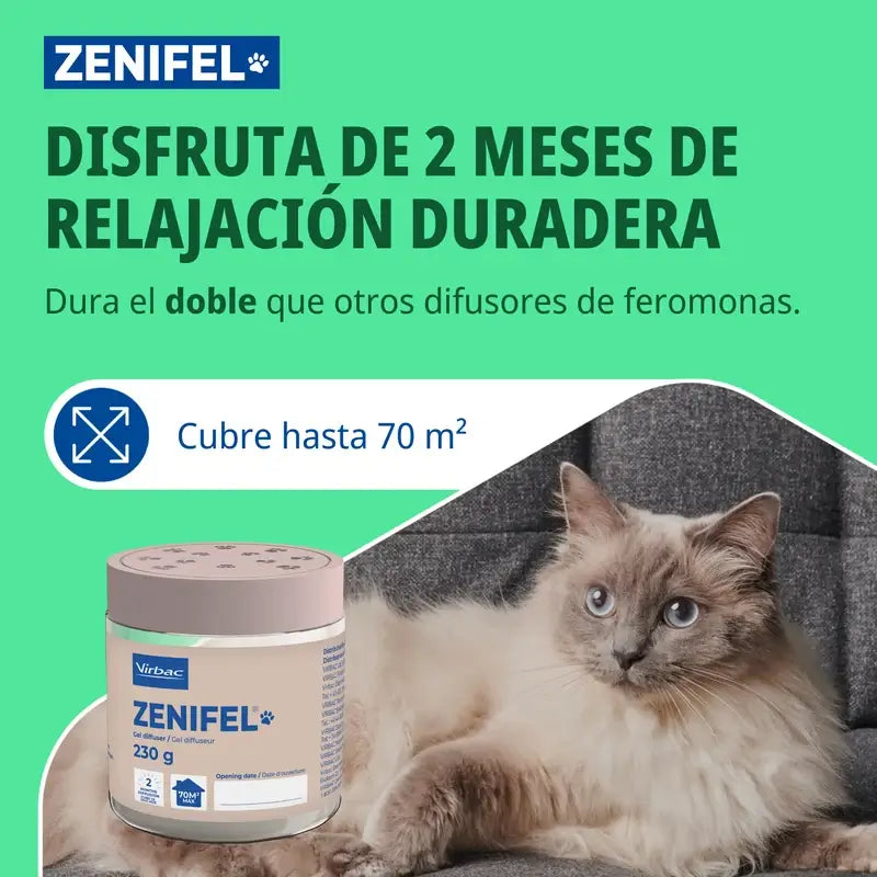 Virbac Zenifel Cat Diffuser Gel, 230 g