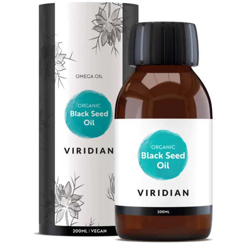 Viridian Nutritional Oils Organic Black Cumin Oil, 200 ml