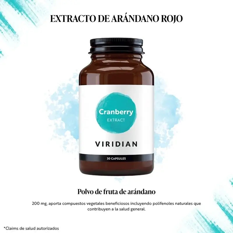 Viridian Blueberry Standardised Extract 30Cap.Veg.