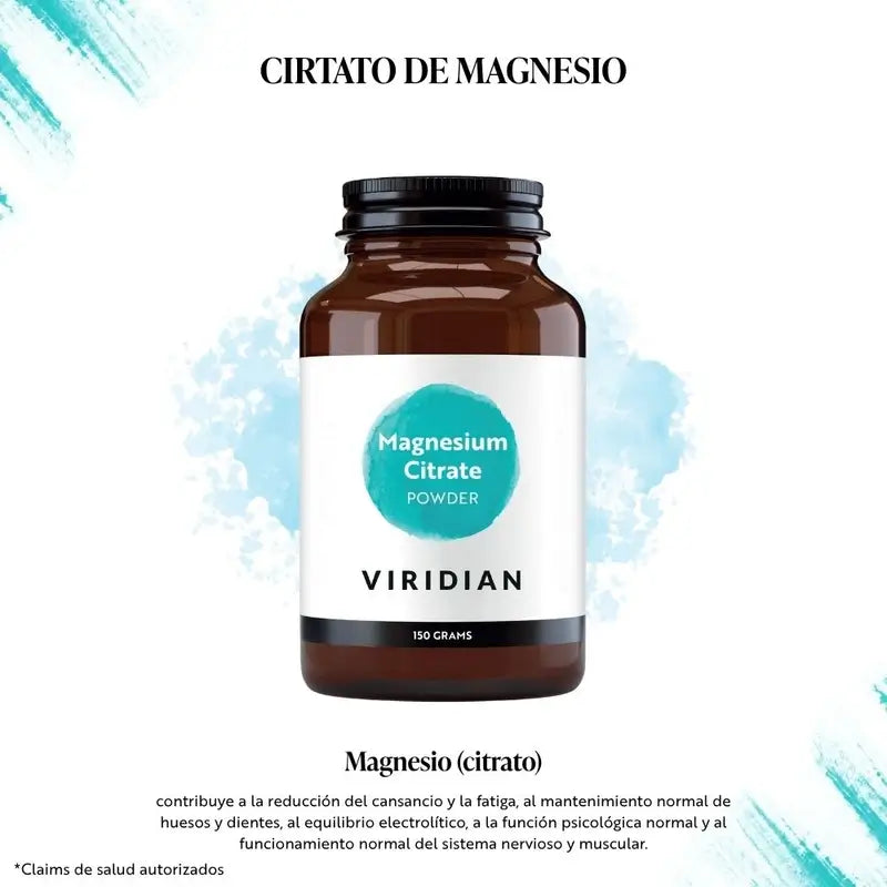 Viridian Magnesium Citrate Powder , 150 g