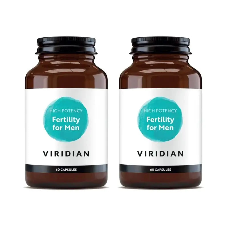 Viridian Fertility For Men, 2X60Cap.Veg.