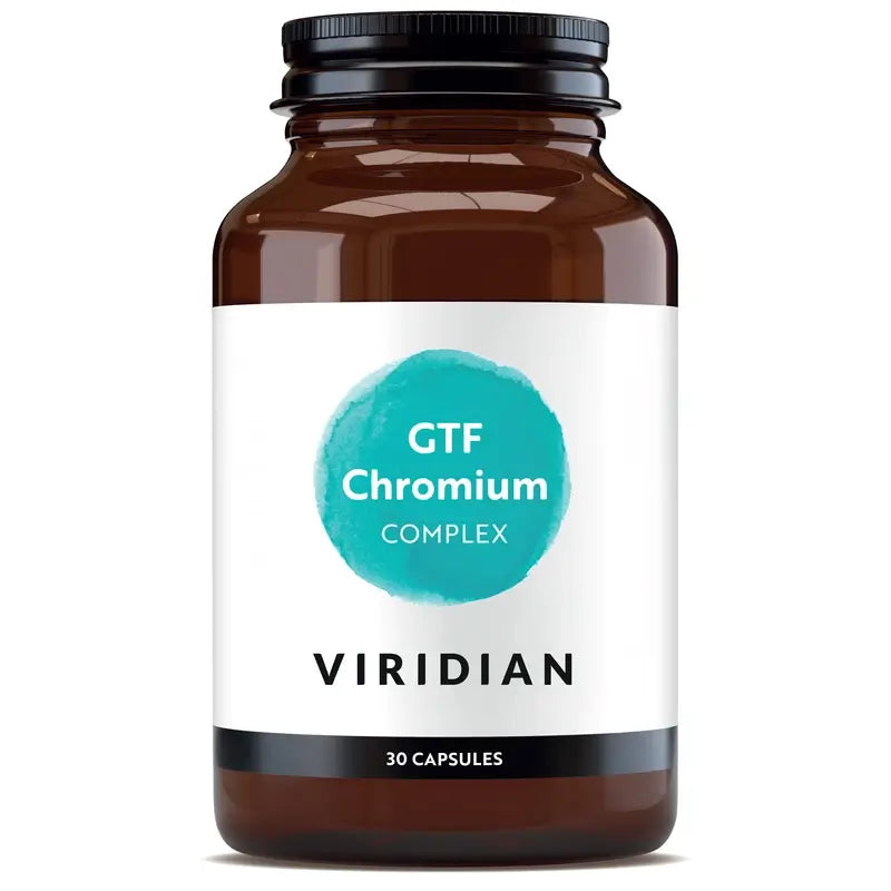 Viridian Gtf Chromium Complex 30Cap.Veg.