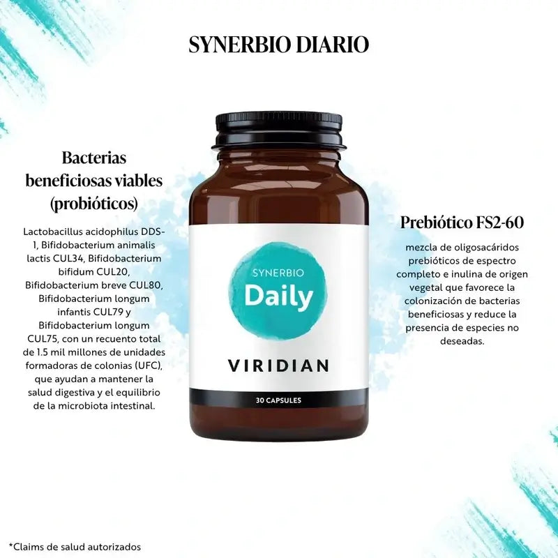 Viridian Synerbio Daily 30Cap.Veg.
