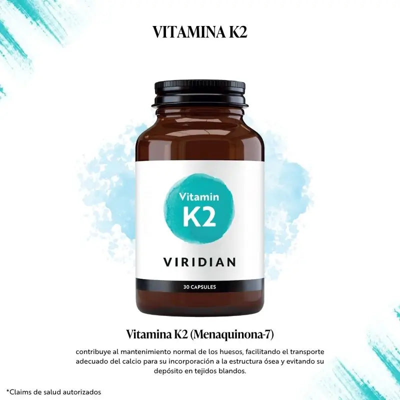 Viridian Vitamin K2 50Ug 30Cap.Veg.