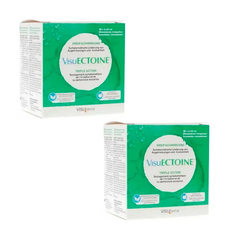 Visuectoin Triple Action, Pack 2 x 30 Single Doses