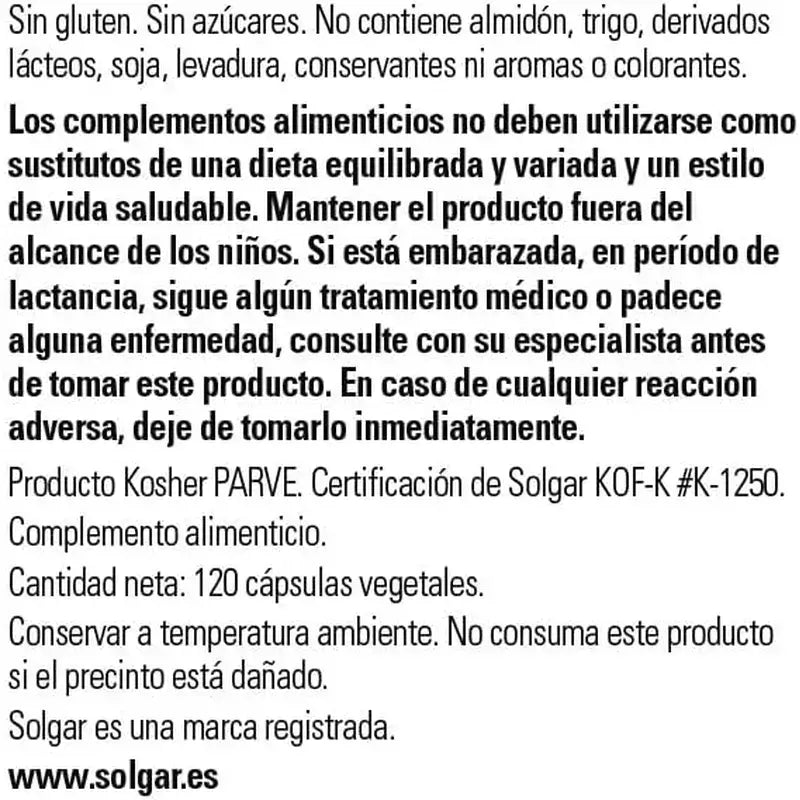 Solgar Vitamin D3 4000 IU, 120 capsules