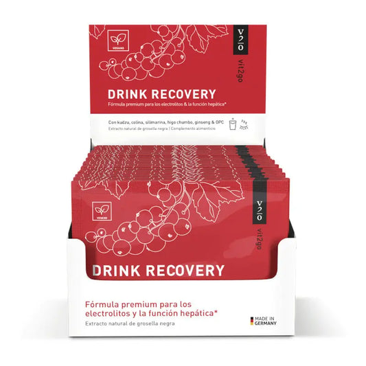 Vit2Go Drink Recovery Natural Anti-Hangover Supplement, 30 sachets