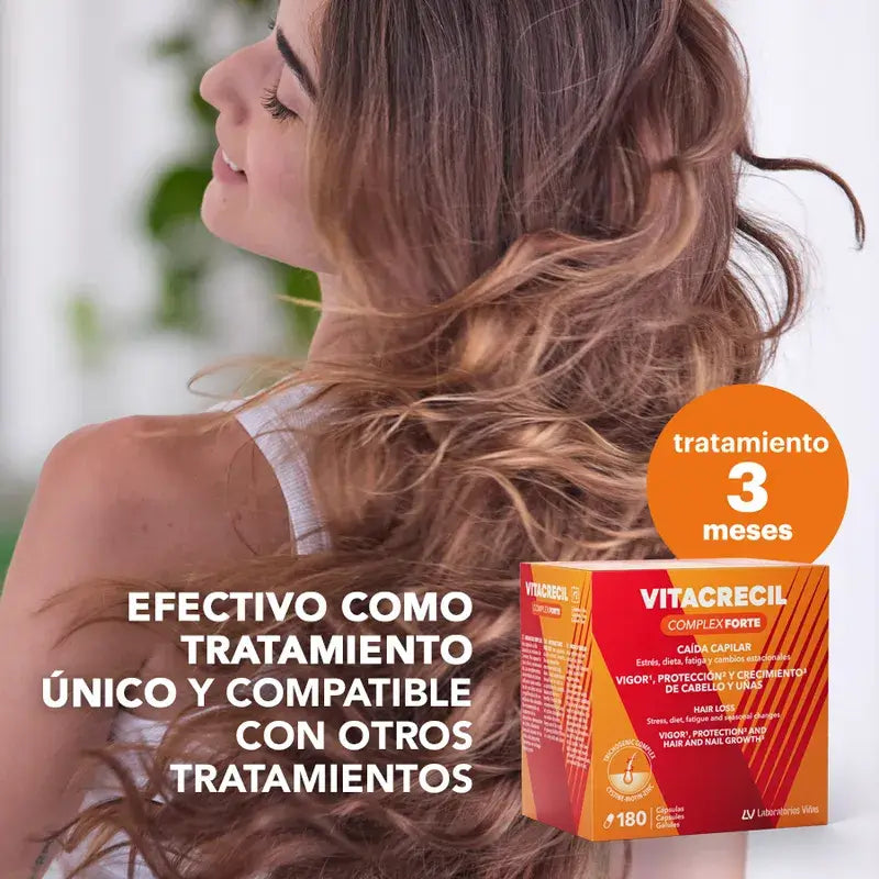 Vitacrecil Complex Forte, Pack 3 x 180 capsules