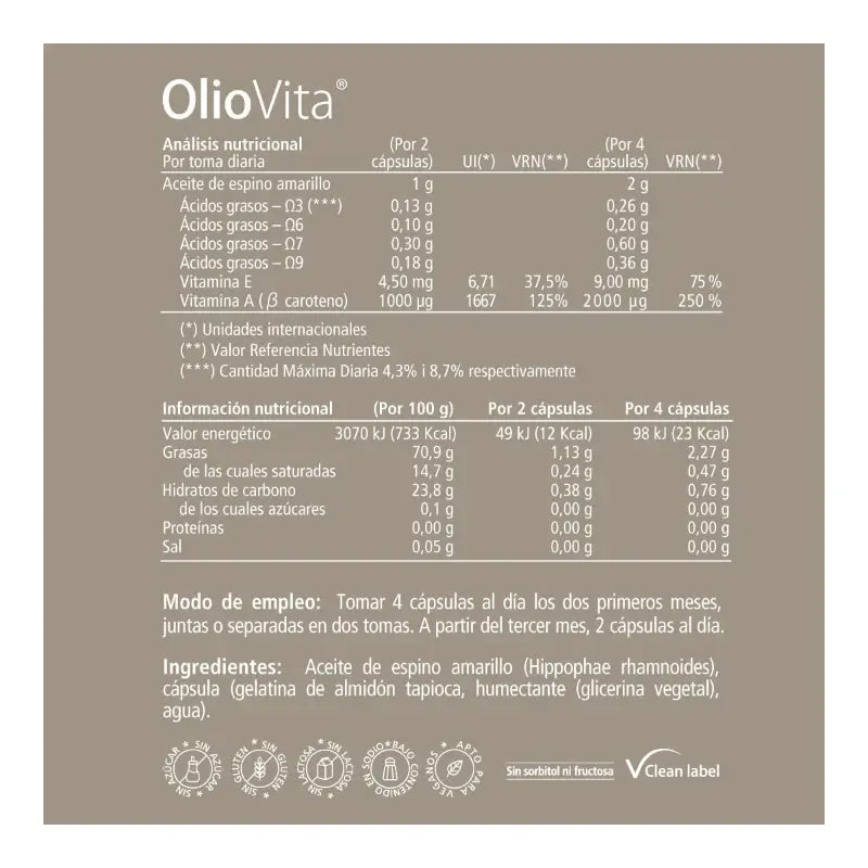VITAE Oliovita, 60 capsules