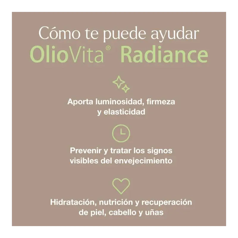 Vitae Oliovita Radiance, 120 capsules