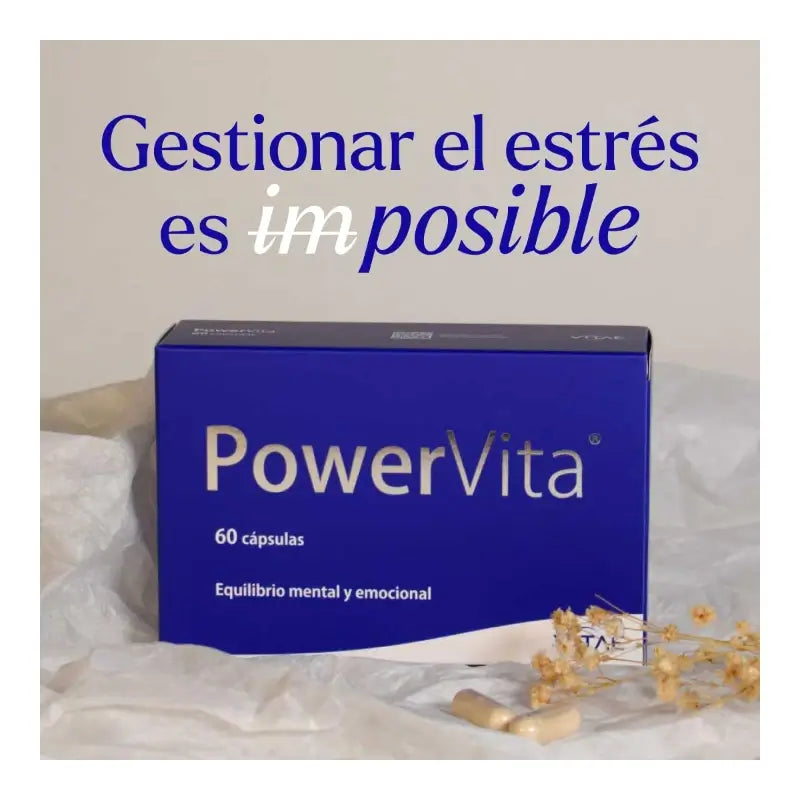 Vitae Powervita, Food Supplement With Ashwagandha, 60 capsules