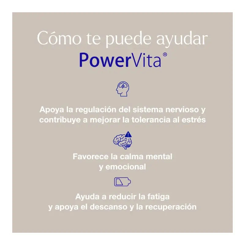 Vitae Powervita, Food Supplement With Ashwagandha, 60 capsules