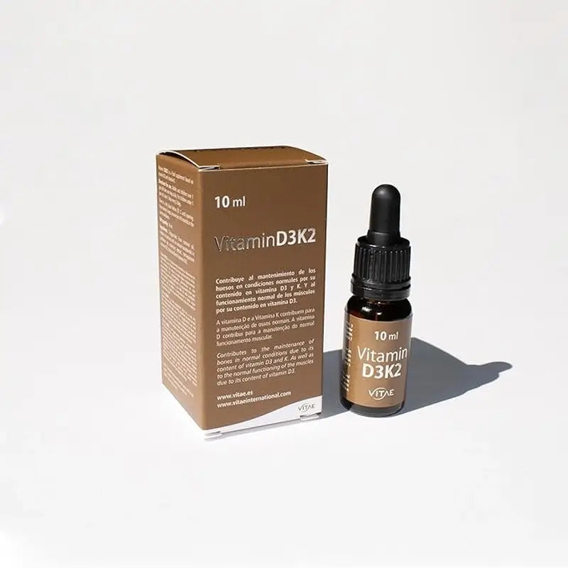 Vitae Vitamin D3K2 10ml – Vitamin D3 and K2 for bones and the immune system