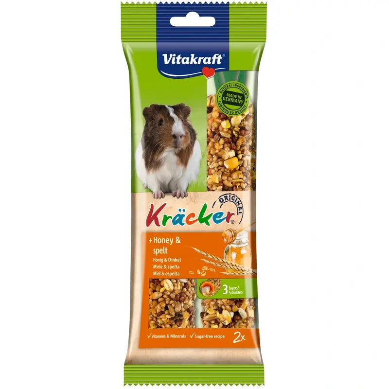 Vitakraft Honey Guinea Pig Sticks, 5 packs of 2