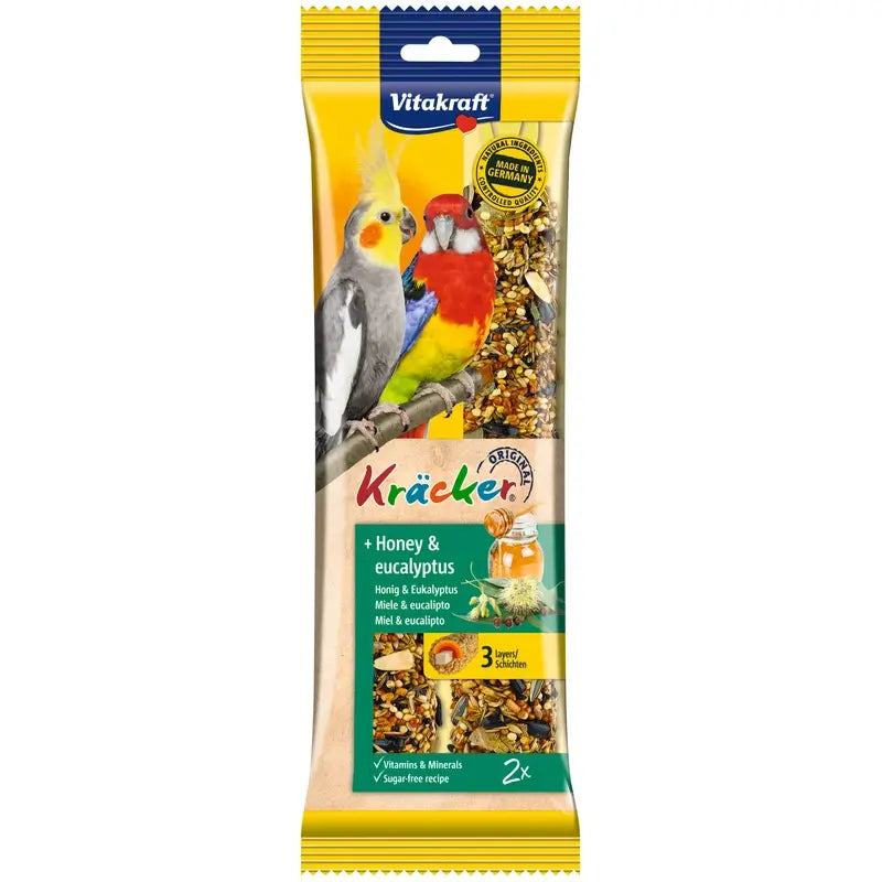 Vitakraft Australian Cockatoo Honey Sticks, 5 x 2 packs