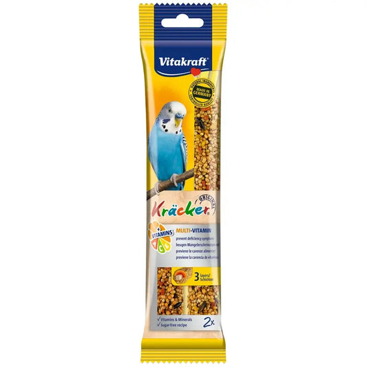Vitakraft Parakeet Multivitamin Sticks, 7 packs of 2