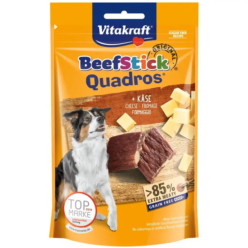 Vitakraft Beef Stick Quadros Cheese 7 x 70 grams