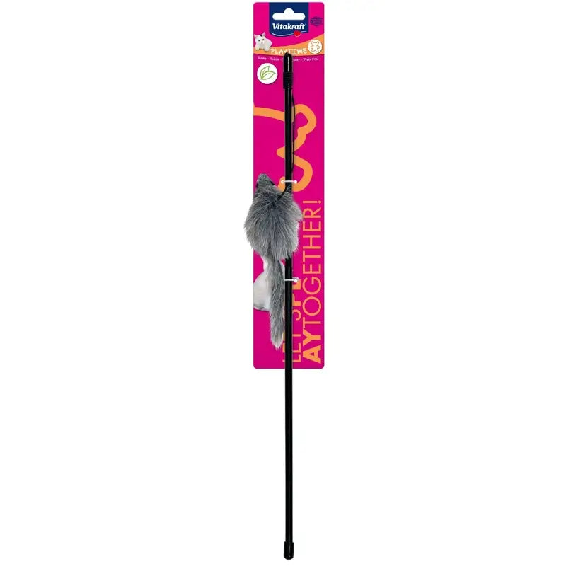 Vitakraft Cat Fishing Rod with Mouse, 1 piece