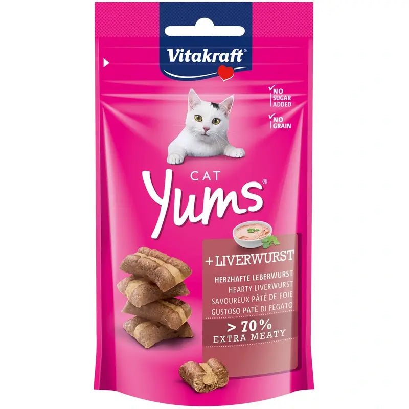 Vitakraft Cat Yums Liver Pâté 9 x 40 grams