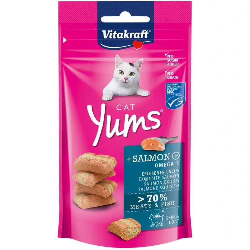 Vitakraft Cat Yums Salmon 9 x 40 grams
