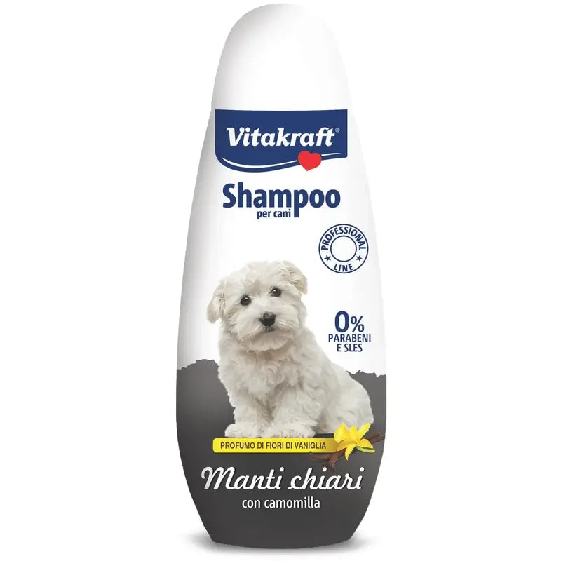 Vitakraft Shampoo for Dogs with Light-Coloured Coats 250ml