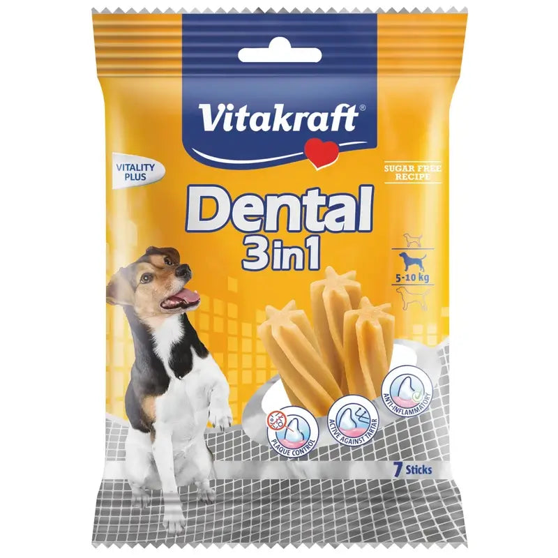 Vitakraft Dental 2-in-1 for Small Dogs 12 x 120 grams