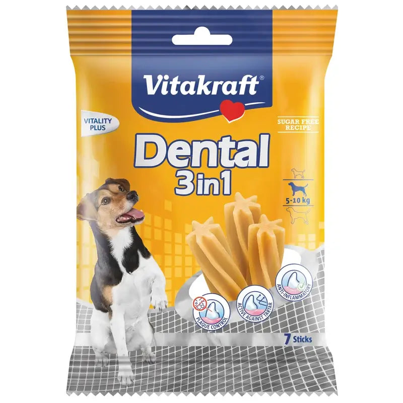 Vitakraft Dental 2-in-1 for Small Dogs 12 x 120 grams