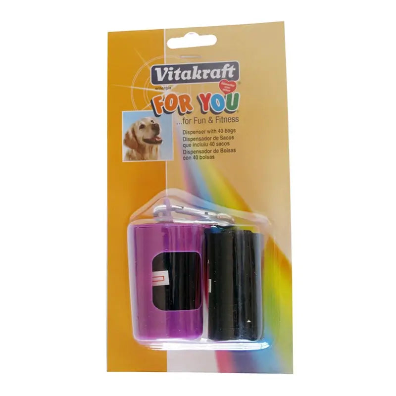 Vitakraft Poop Bag Dispenser – Dog Poop, 1 unit