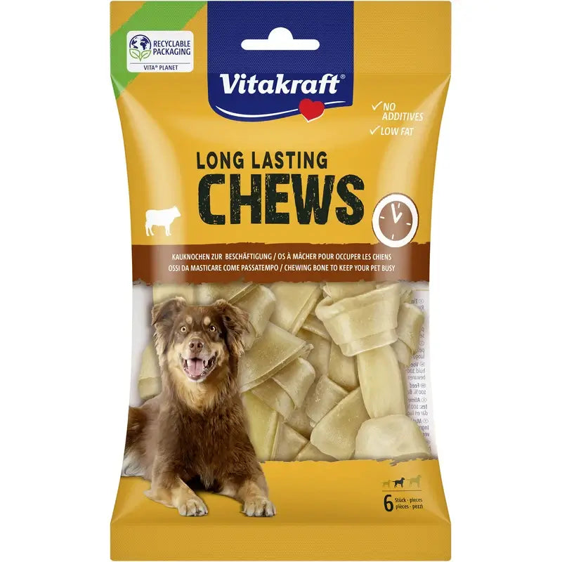 Vitakraft Knotted Bone Chews 10cm, 6x6 units