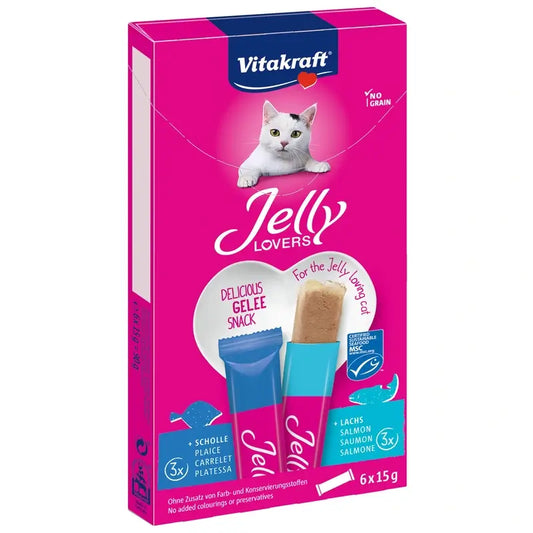 Vitakraft Jelly Lovers Salmon and Flounder 15 grams