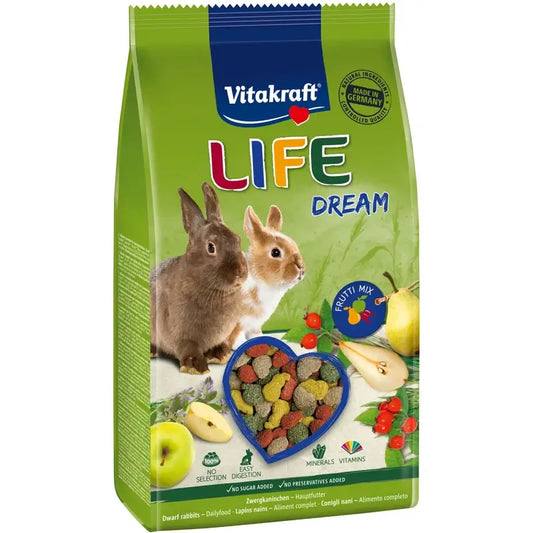 Vitakraft Menu Life Dream Rabbit 5 x 600 grams