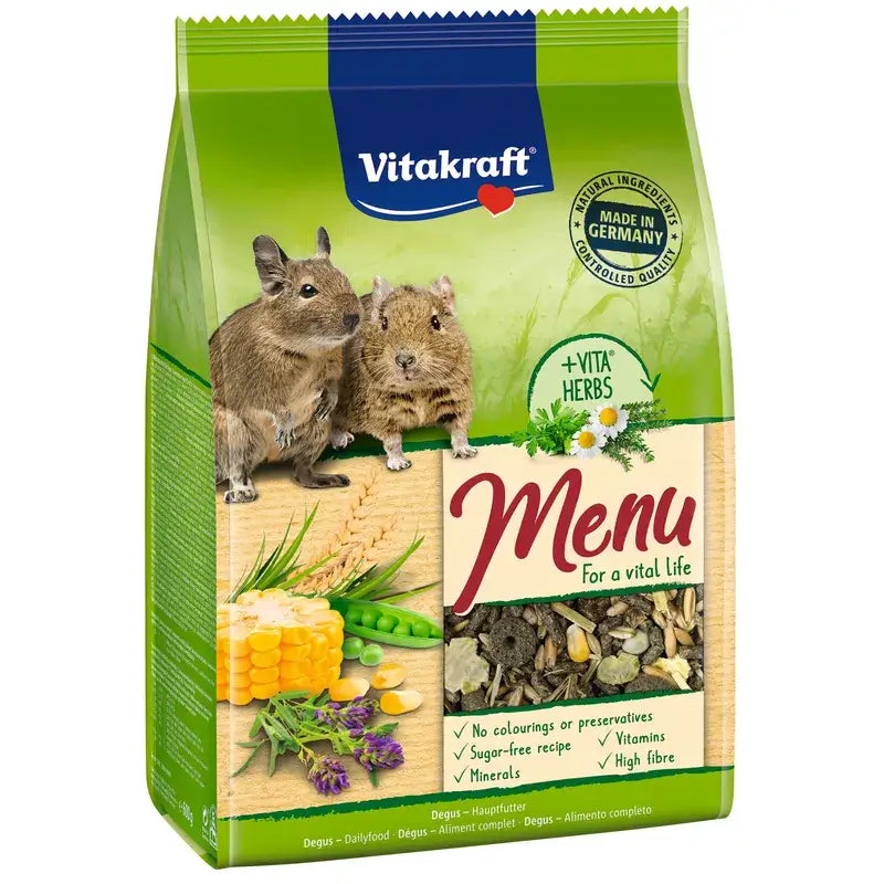 Vitakraft Premium Vital Degus Menu 5 x 600 grams