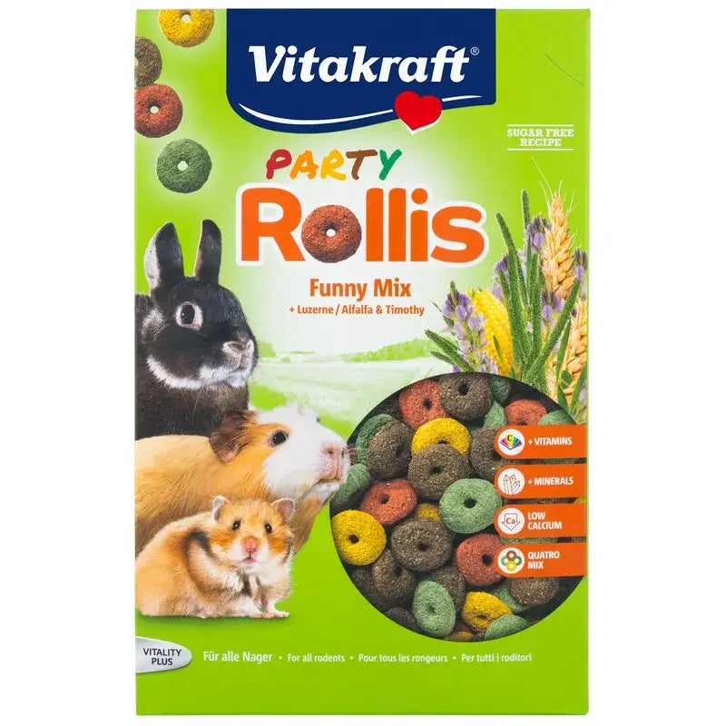 Vitakraft Party Rollis Rodents 500 grams
