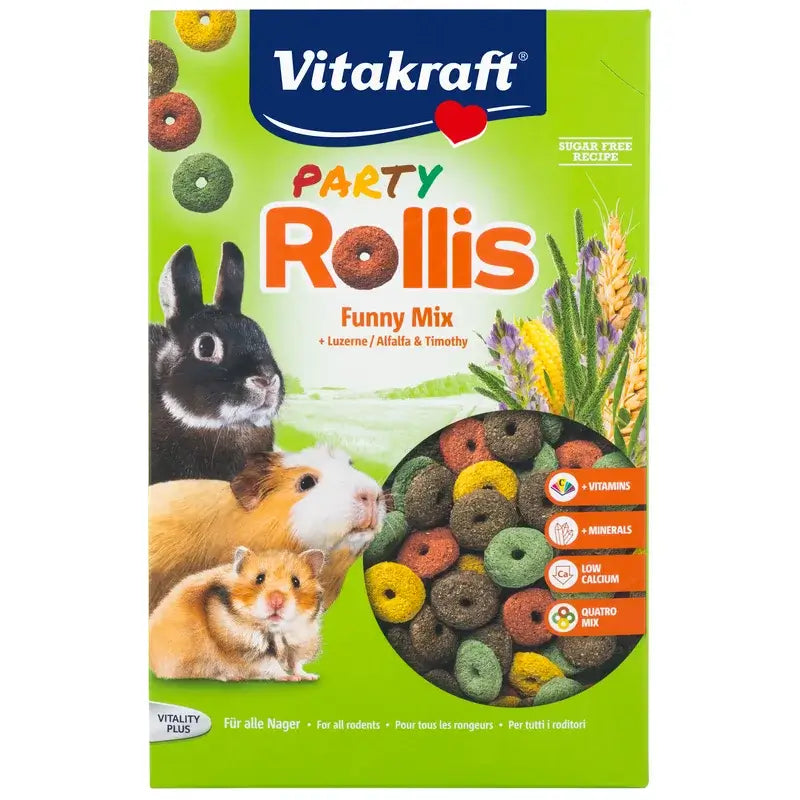 Vitakraft Party Rollis Rodents 500 grams