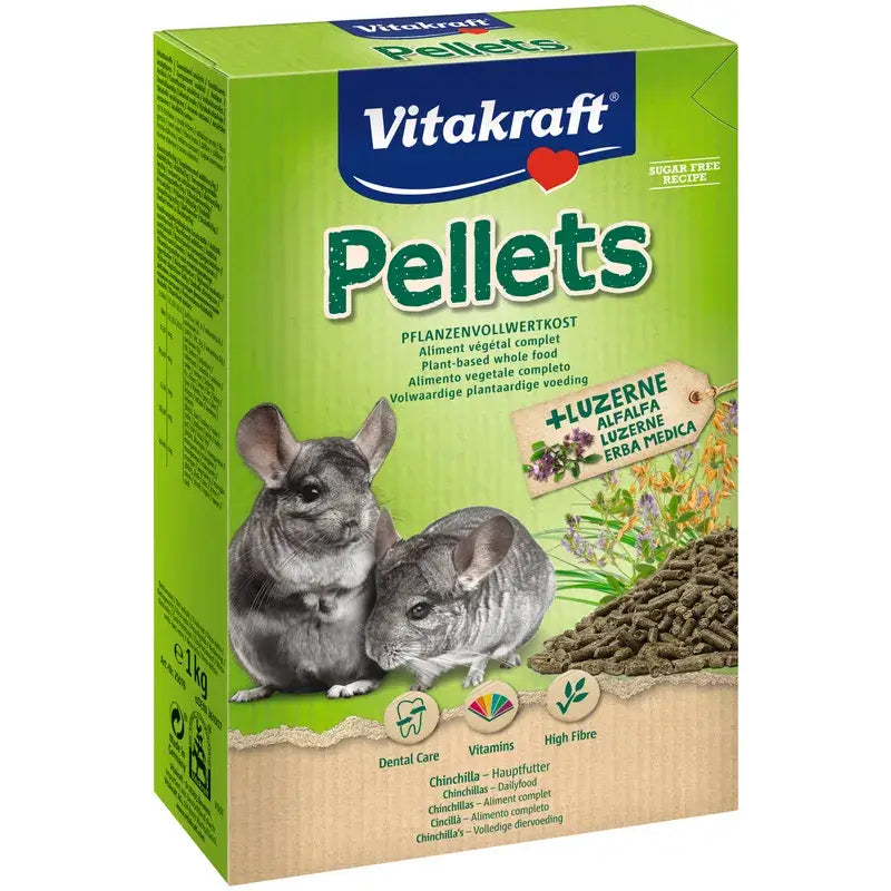 Vitakraft Chinchilla Pellets 1 kilo