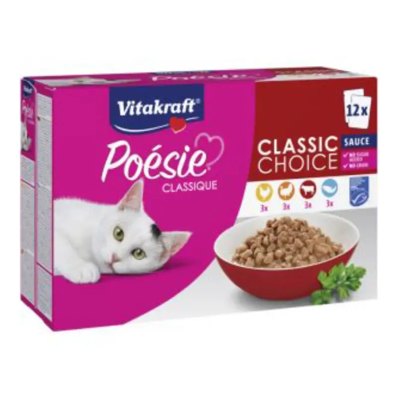 Vitakraft Poesie Classique Salsa 12 x 85 grams