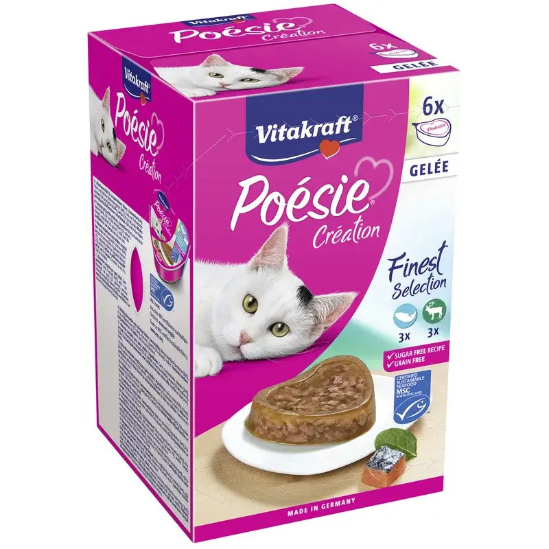 Vitakraft Poesie Multipack Jelly 6 x 85 grams