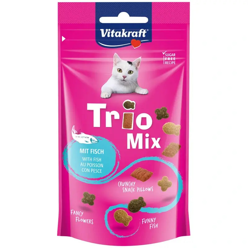 Vitakraft Snack Trio Mix Salmon 8 x 60 grams