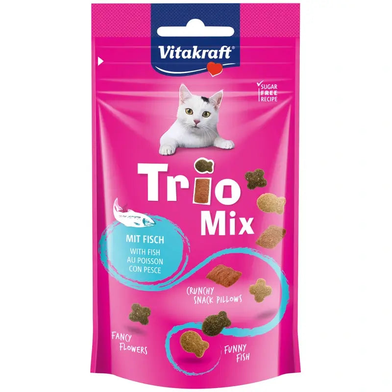 Vitakraft Snack Trio Mix Salmon 8 x 60 grams