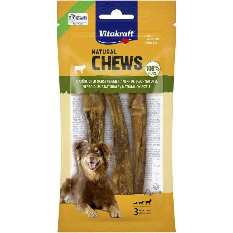 Vitakraft Veal Tendon Chews, 3 pieces
