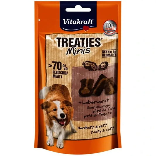 Vitakraft Treaties Minis Salmon and Omega-3 8 x 48 grams