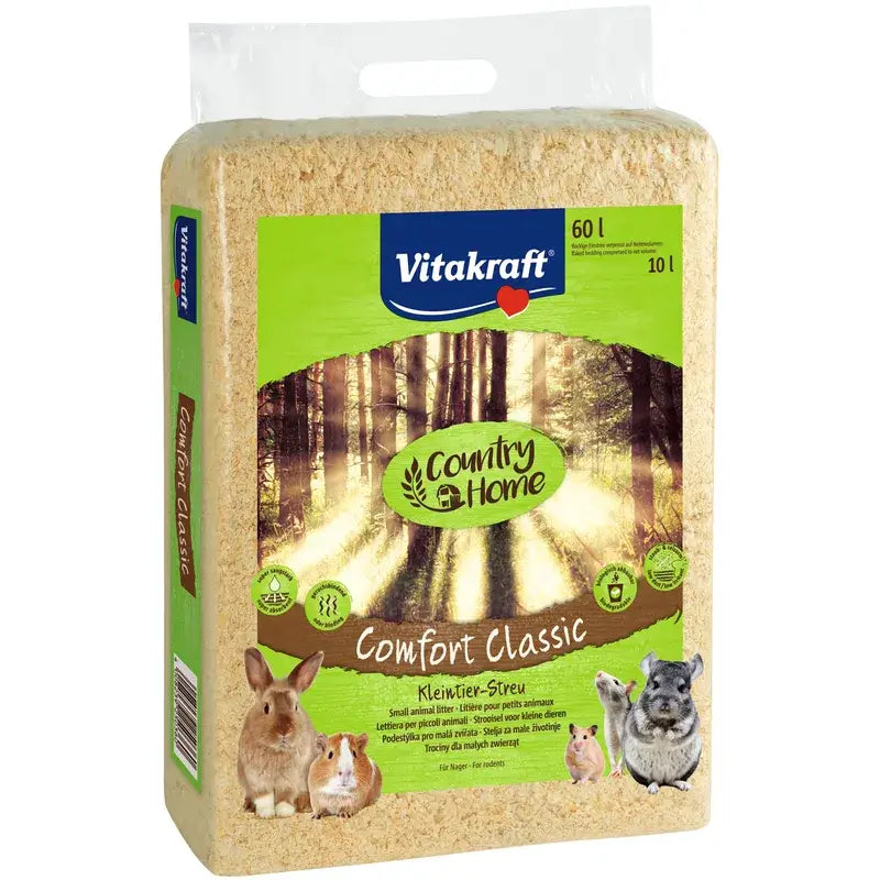 Vitakraft Rodent Wood Shavings, 60 litres, 1 unit