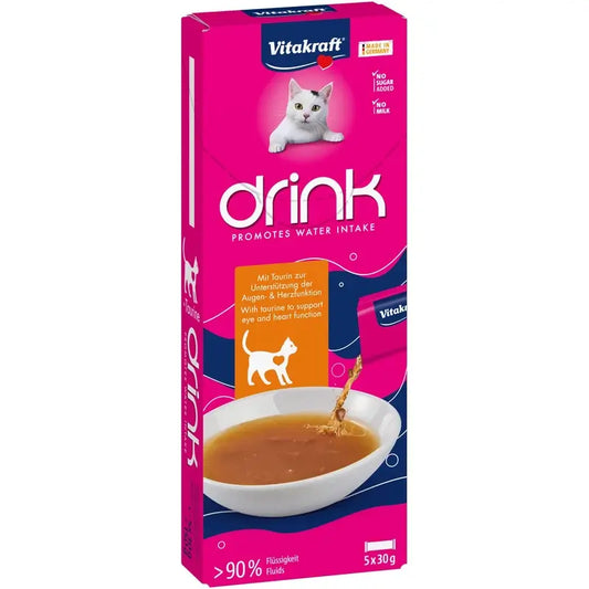 Vitakraft Vita Drink Chicken with Taurine 9x5x30g