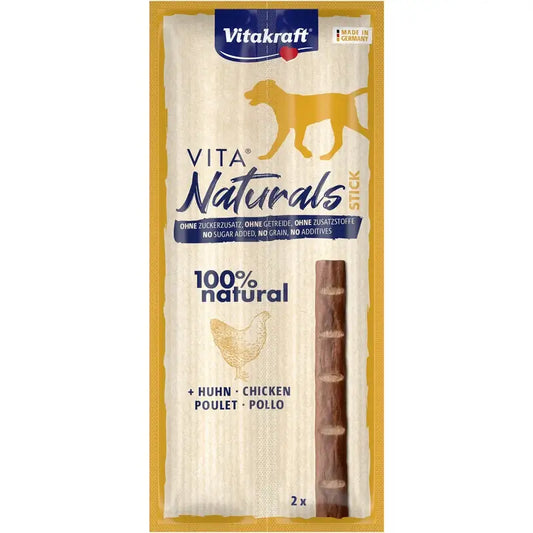 Vitakraft Vita Naturals Dog Chicken Sticks 28 x 11 grams