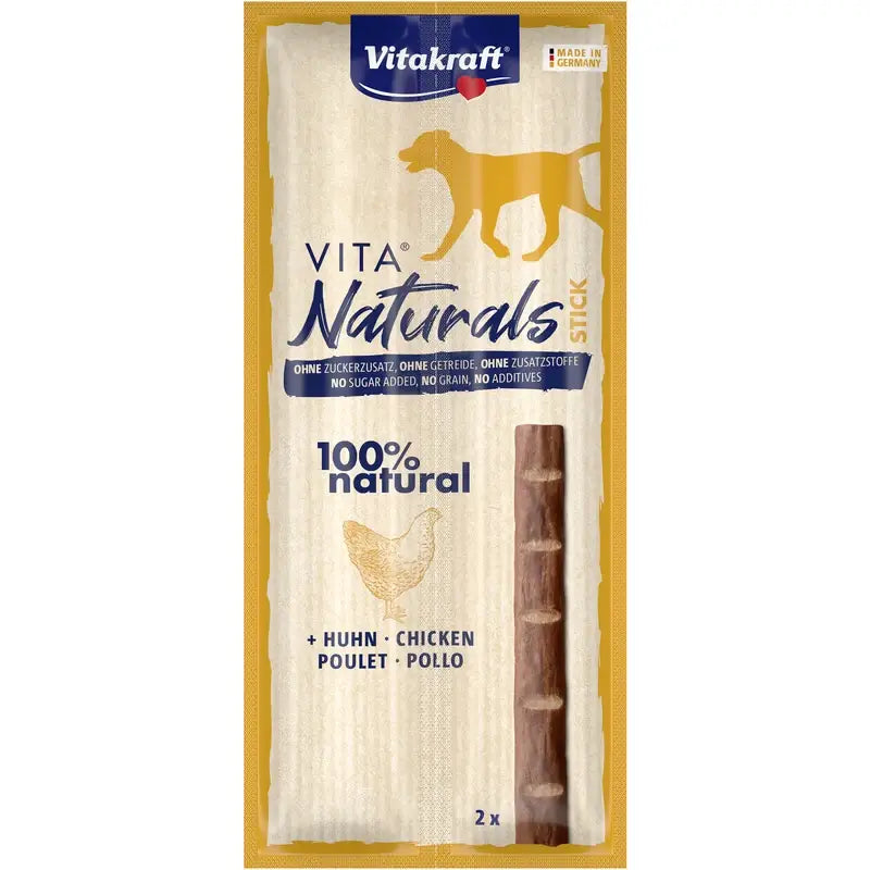 Vitakraft Vita Naturals Dog Chicken Sticks 28 x 11 grams
