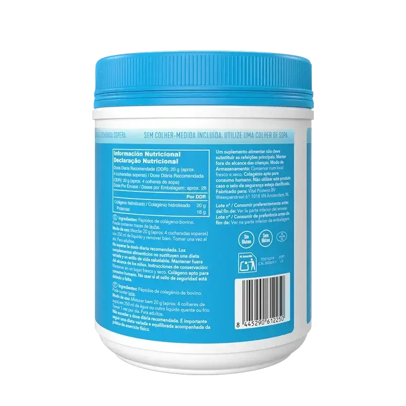 Vital Proteins Collagen Peptides Pack 567 g + 10 Sachets Neutral Flavour