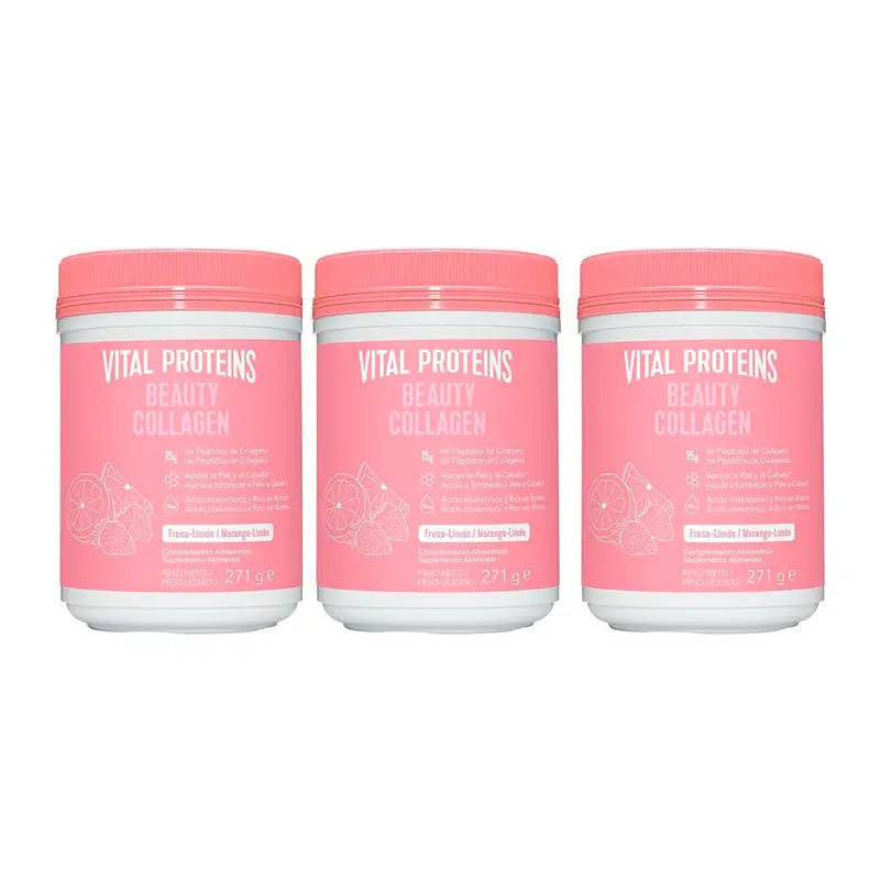 Vital Proteins Triplo Beauty Collagen, 3x 271 g